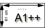 Stampa su carta Formato A1++